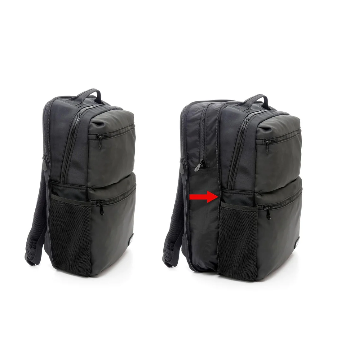 Zaino Bully Square Spalding & Bros estensibile nylon nero 309190U900