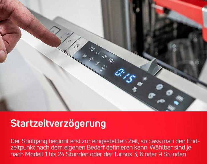 vollintegrierbarer Geschirrspüler EGSPV 590 900