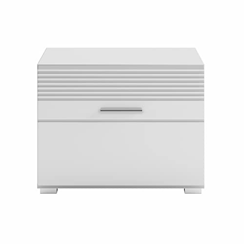 xonox.home Panca, Bianco, ca. 60x47x37cm : Casa e cucina