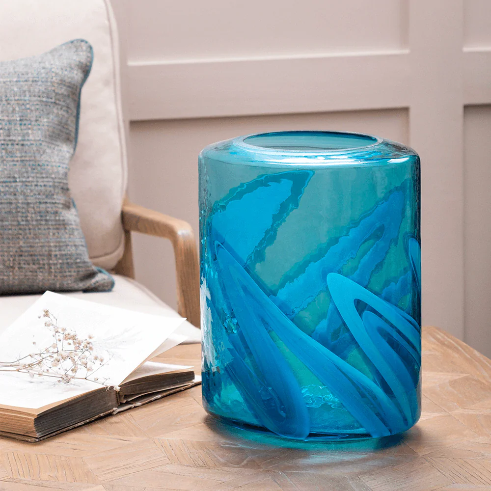 Elbe Vase Blue