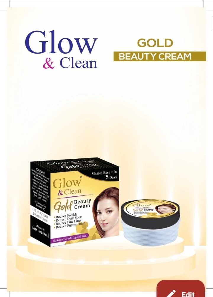 Glow & Clean Gold Beauty Cream -30g ✨️