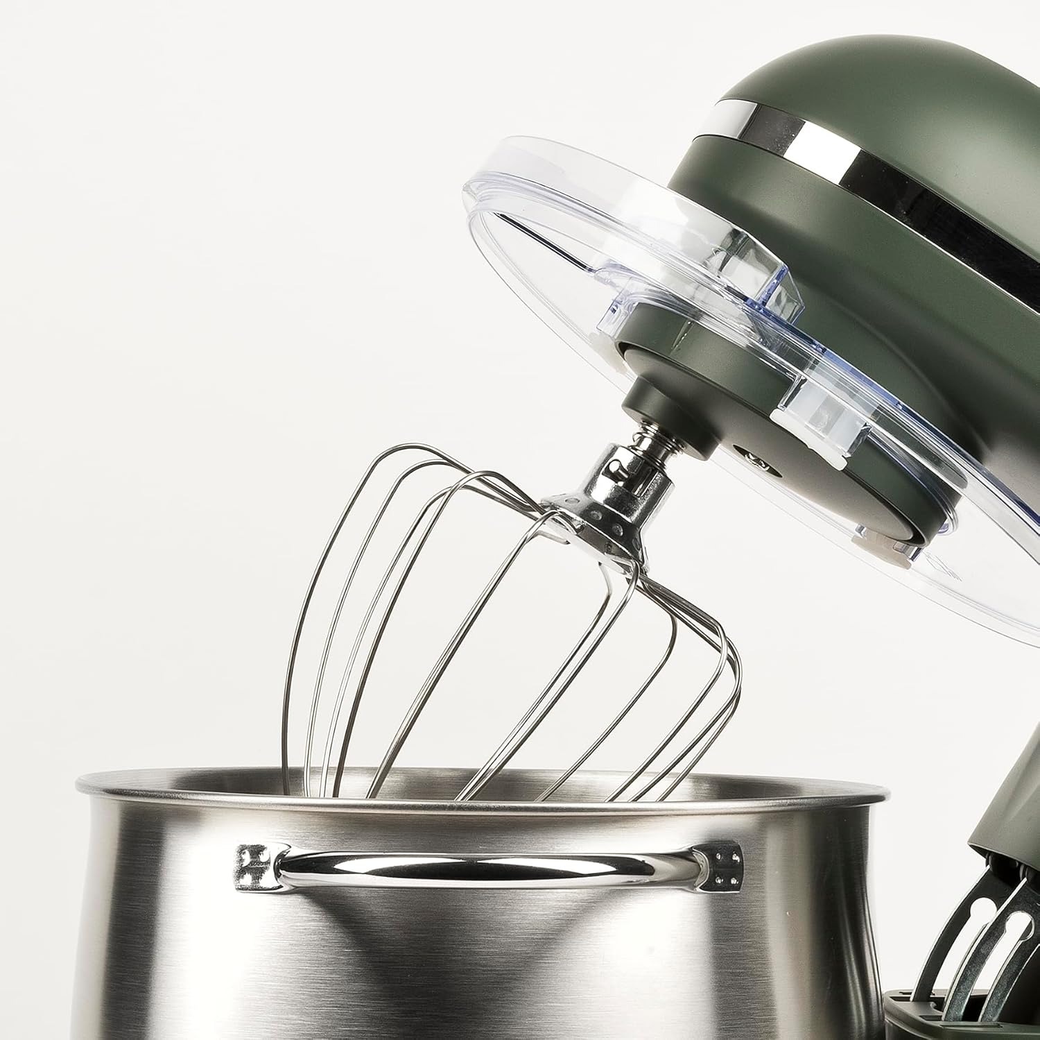 Girmi IM50 Impastatrice Planetaria, 2200W Max, 8 Litri, 6 Velocità, Pulse, Contenitore inox con maniglia, Dispositivo di sicurezza, Accessori inclusi, Panna