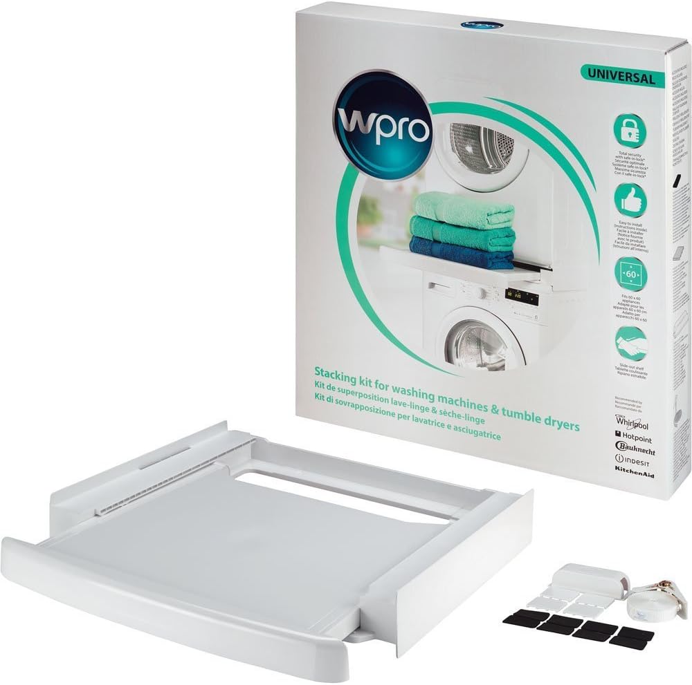 Wpro SKS101 Kit di accatastamento per lavatrici e asciugatrici