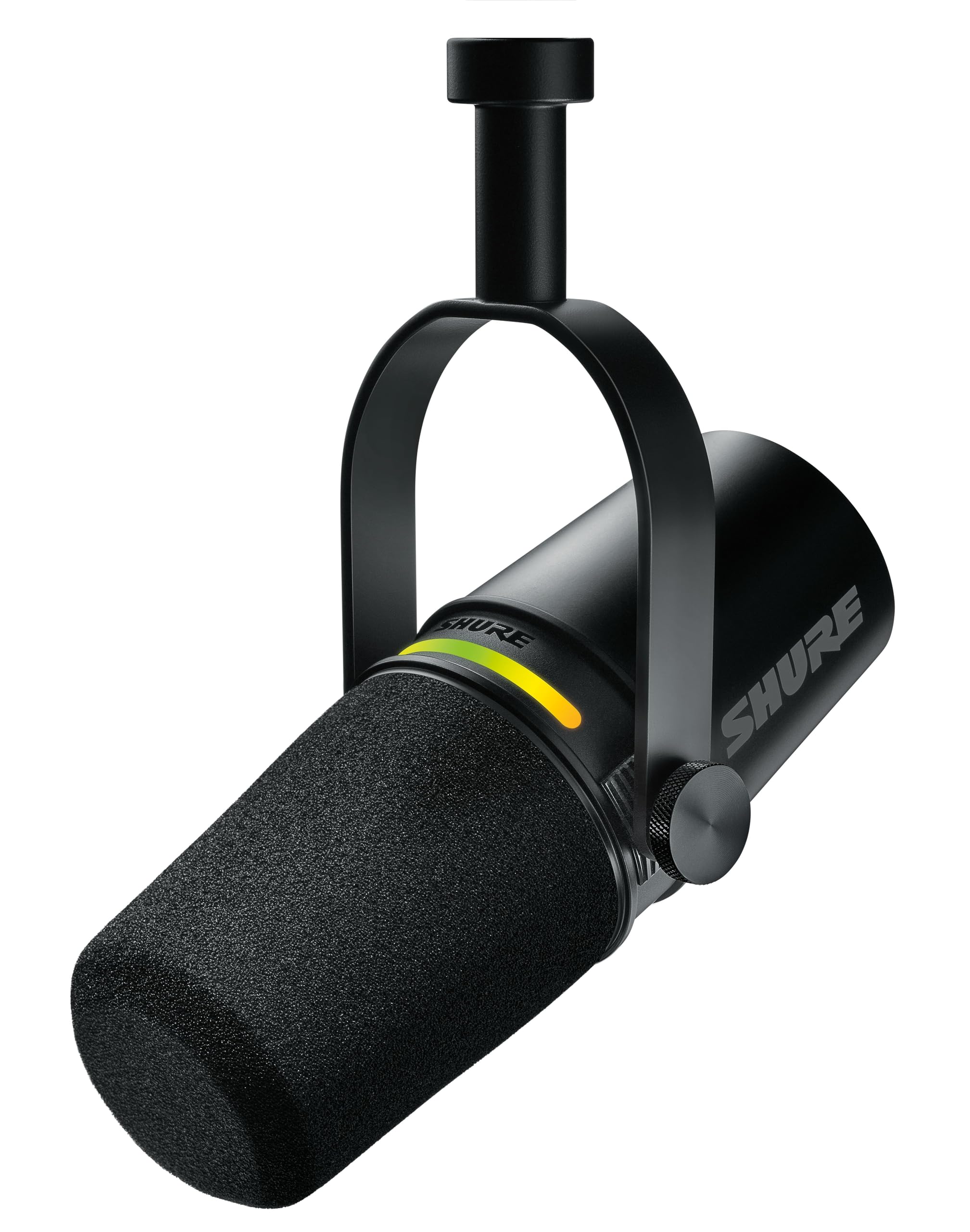 Dynamisches Podcast-Mikrofon MV7+ mit USB-C und XLR, Schwarz, inkl. USB-C-Kabel und Windschutz