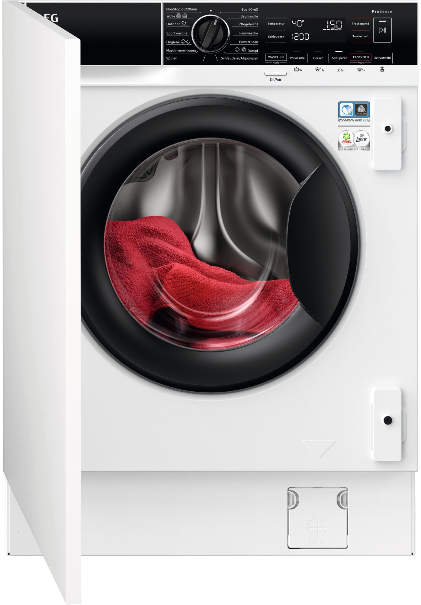 Einbauwaschtrockner 8000 LWR8WI7680 914606707