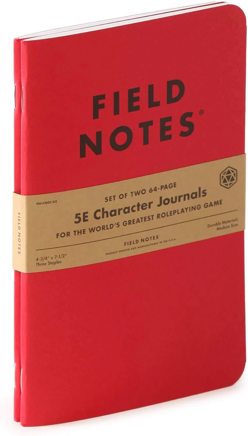 Field Notes - 5E Character Journal - 4.75