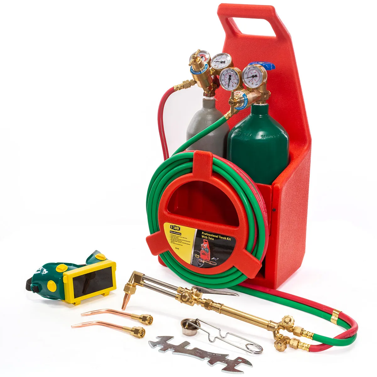 Victor Type Welding & Cutting Torch Oxygen Acetylene Regulator Set