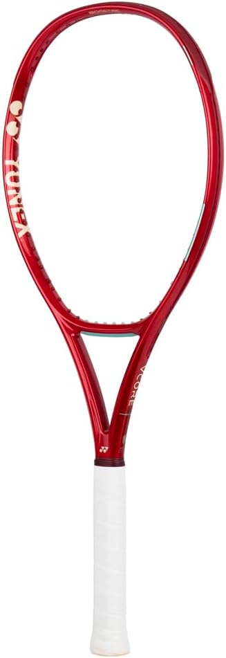 YONEX VCORE 100L Mo2026 Tennisschläger – 280 g – Ruby Red – Leichter Performance Racket mit Spin & Power – ideal für Damen & ambitionierte Freizeitspieler - unbesaitet