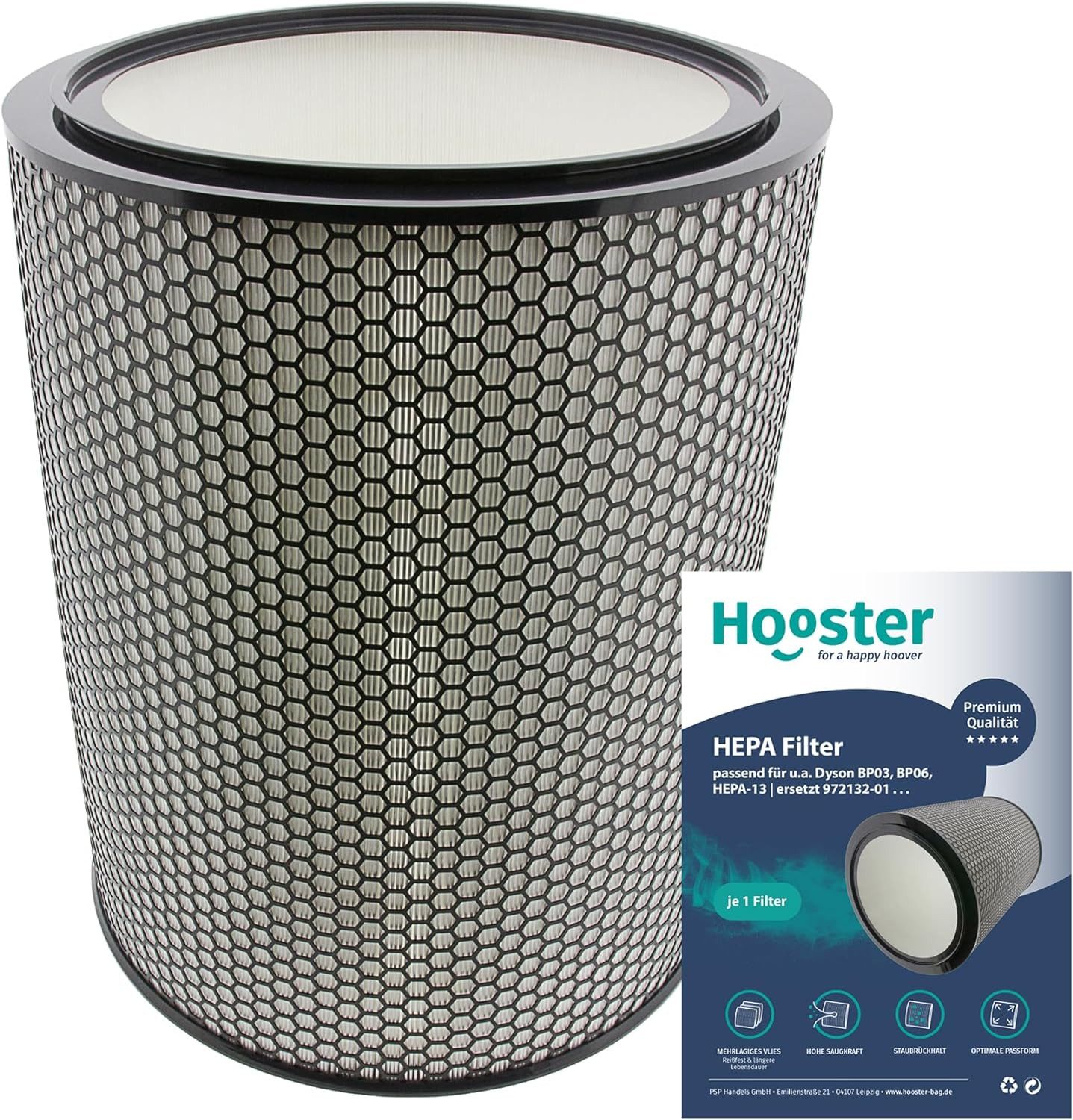 Luftfilter 1 Filter passend für DYSON Luftreiniger Purifier Big+Quiet BP03 BP06