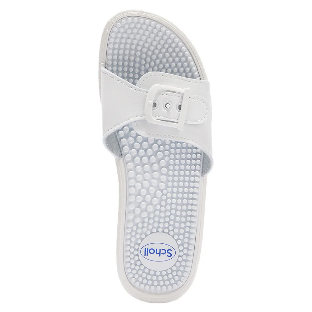Scholl New Massage White Pantolette