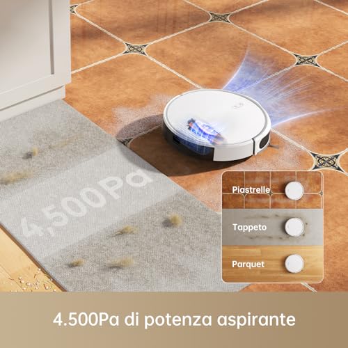 dreame aspirapolvere lavapavimenti aspirazione Solid Fixed