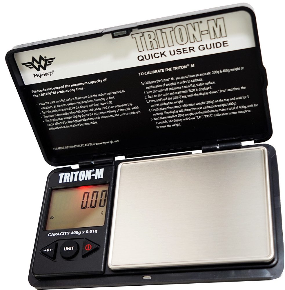 Taschenwaage Digitale Feinwaage Triton-M, 400 g / 0,01 g, Taschenwaage