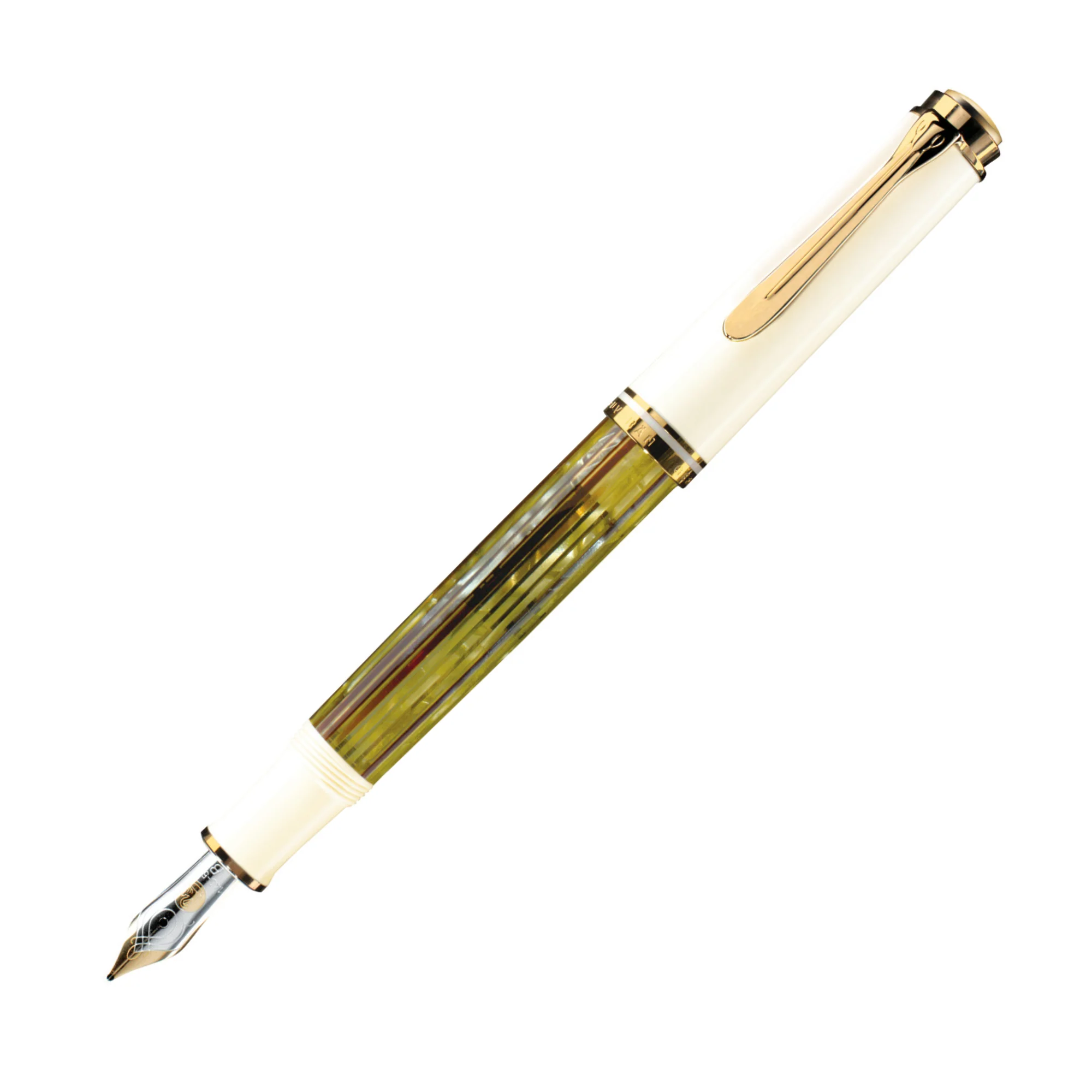 Pelikan Souveran M400 Fountain Pen - White Tortoiseshell