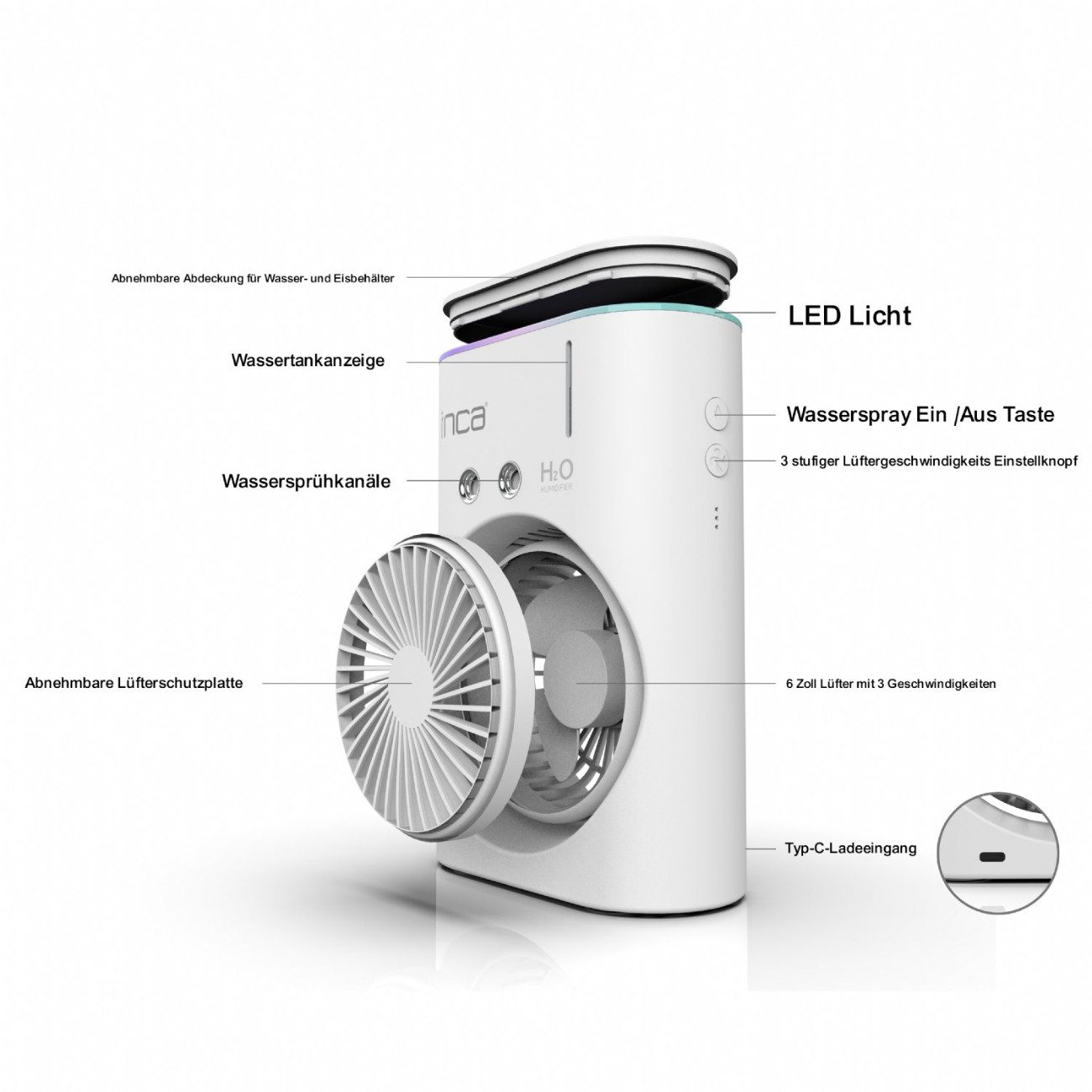 Tischventilator IMF-10B