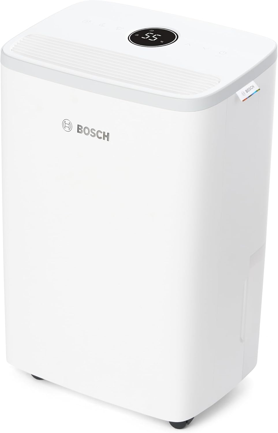Bosch Dry 2000 - Deumidificatore - Facile. Efficiente. Tranquillo. Per la tua casa e la tua camera da letto - Per Stanze fino a 24 m² - Asciugatura rapida per il tuo bucato