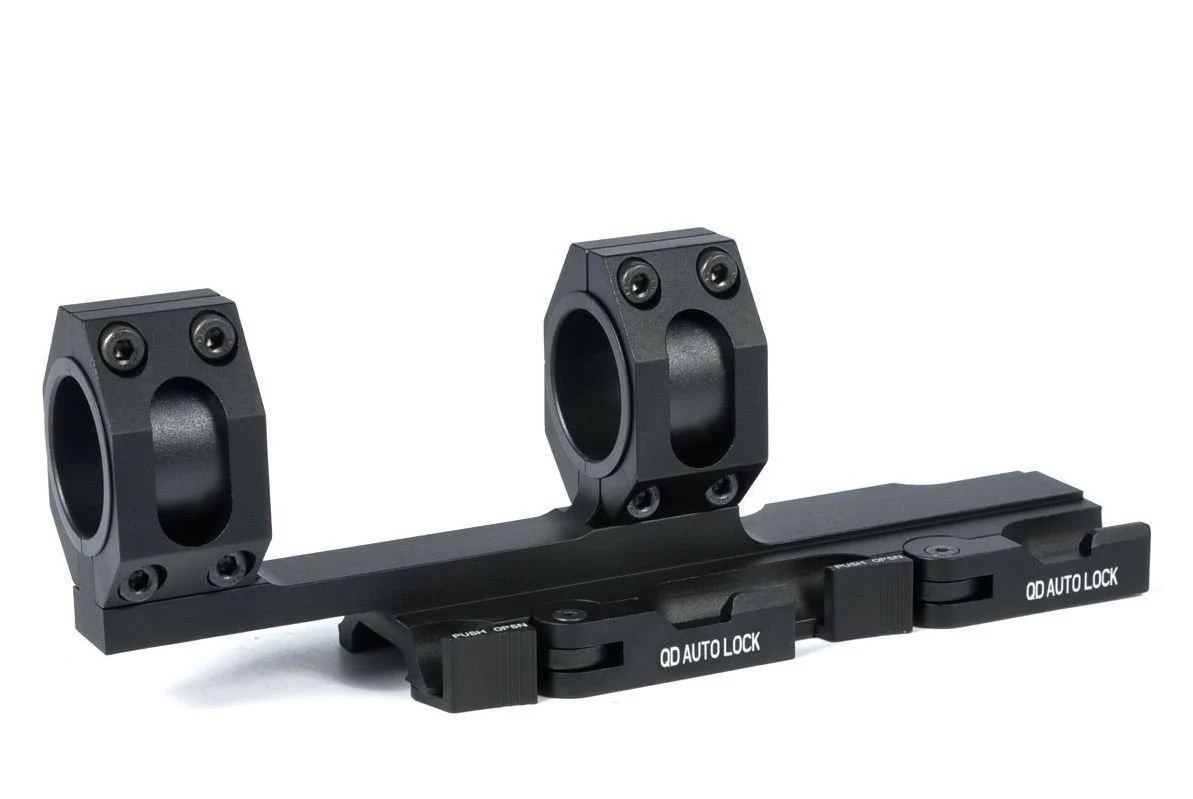 Extended QD Scope Rings Mount Top Rail Extended 30mm 1 inch Rings