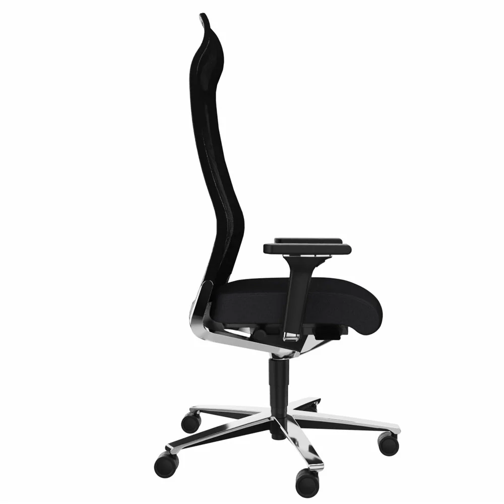 Sedia da ufficio ergonomica Züco Selvio E 0146 direzionale | Schienale alto in rete | configurabile