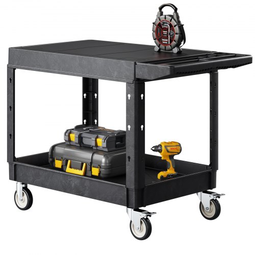 VEVOR Werkzeugwagen Werkstattwagen Rollwagen Mehrzweckwagen 250kg 1180x650x865mm