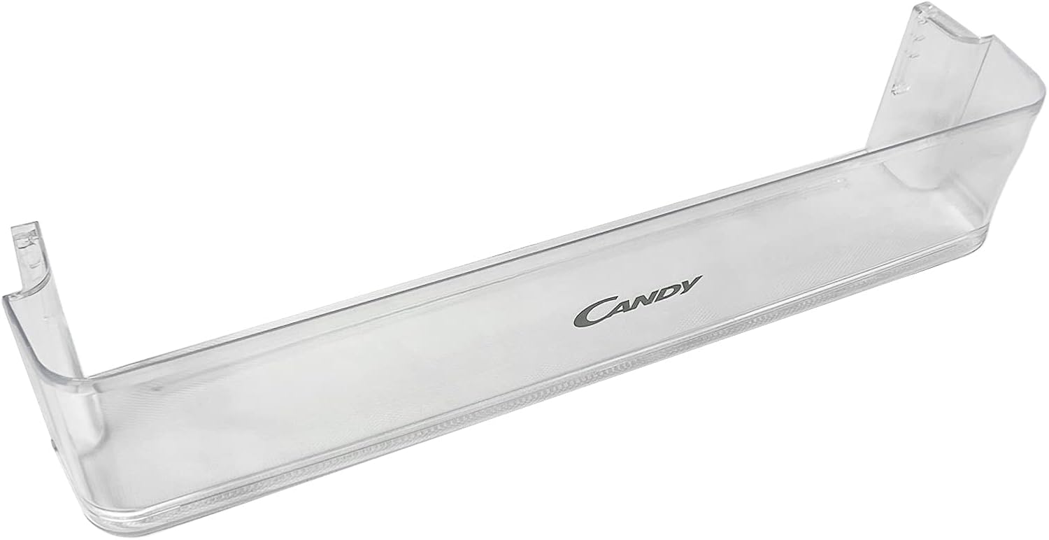 ERICAMBI, CIL220NEF CKBBS50UK CIL220NEF CKBBS50UK 43011671 Bottle Shelf for Candy Hoover Refrigerator 43011671, Length 433/418 mm x Depth 85 mm x Height 87 mm