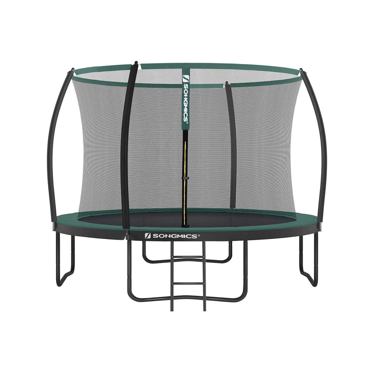 Trampolino da giardino rotondo con rete di sicurezza