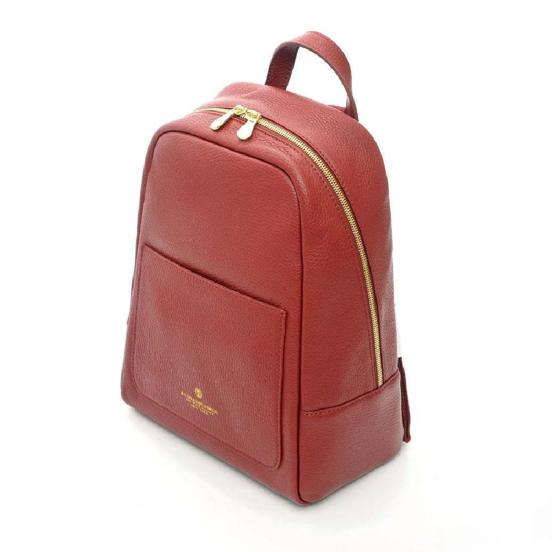 Zaino Spalding & Bros Sammy in pelle rosso 173779U530