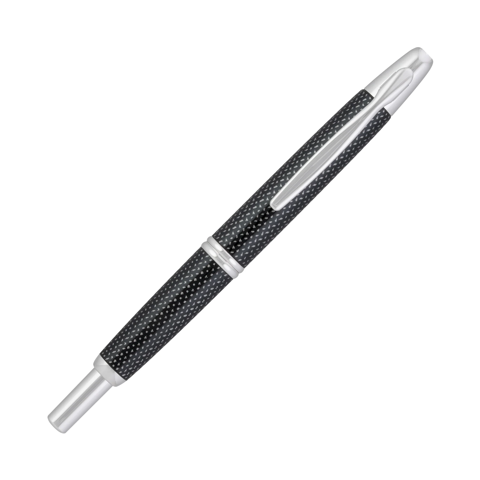 Pilot Vanishing Point Fountain Pen - Black Carbonesque