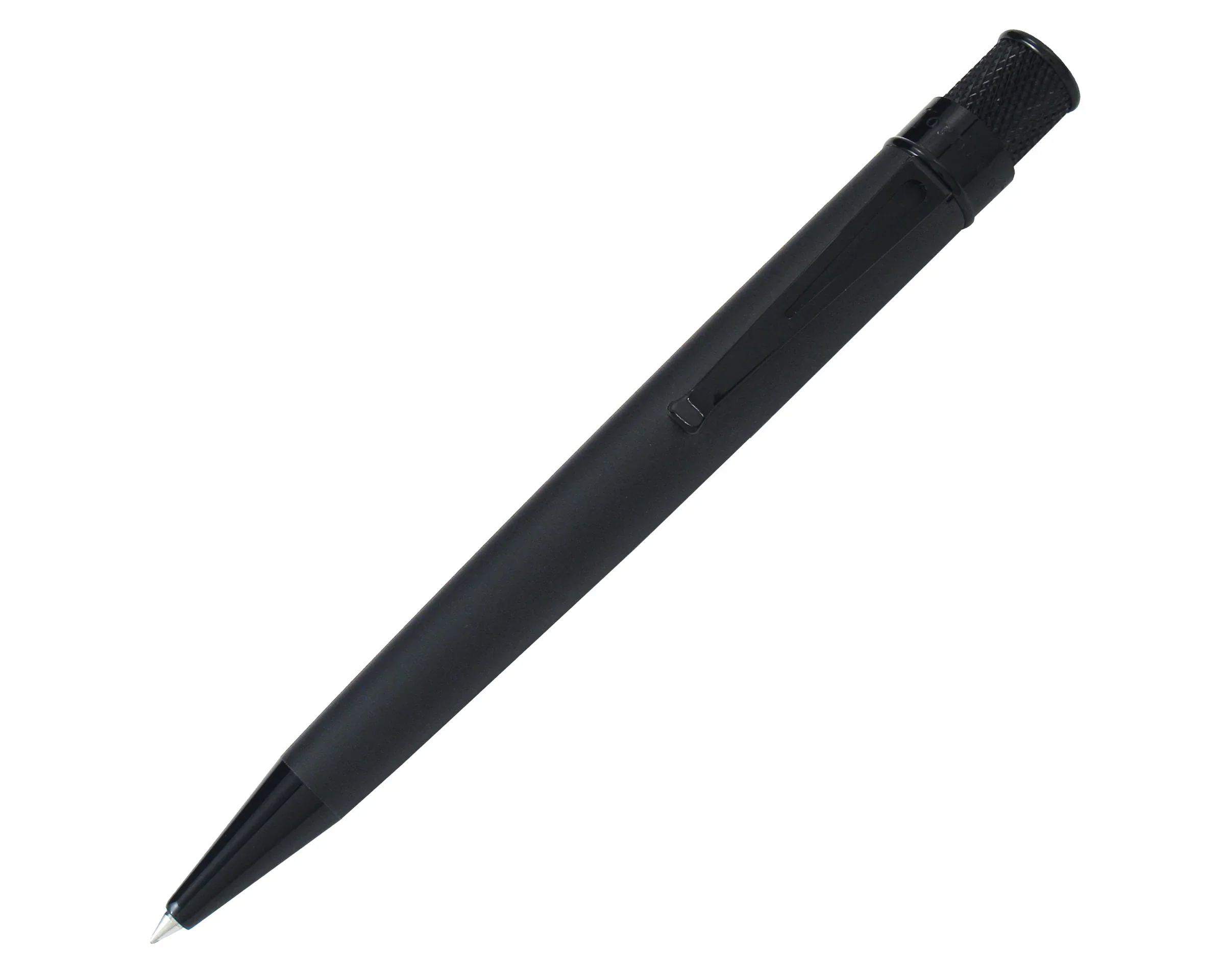 Retro 51 Tornado? Stealth Rollerbal Pen - Matte Black