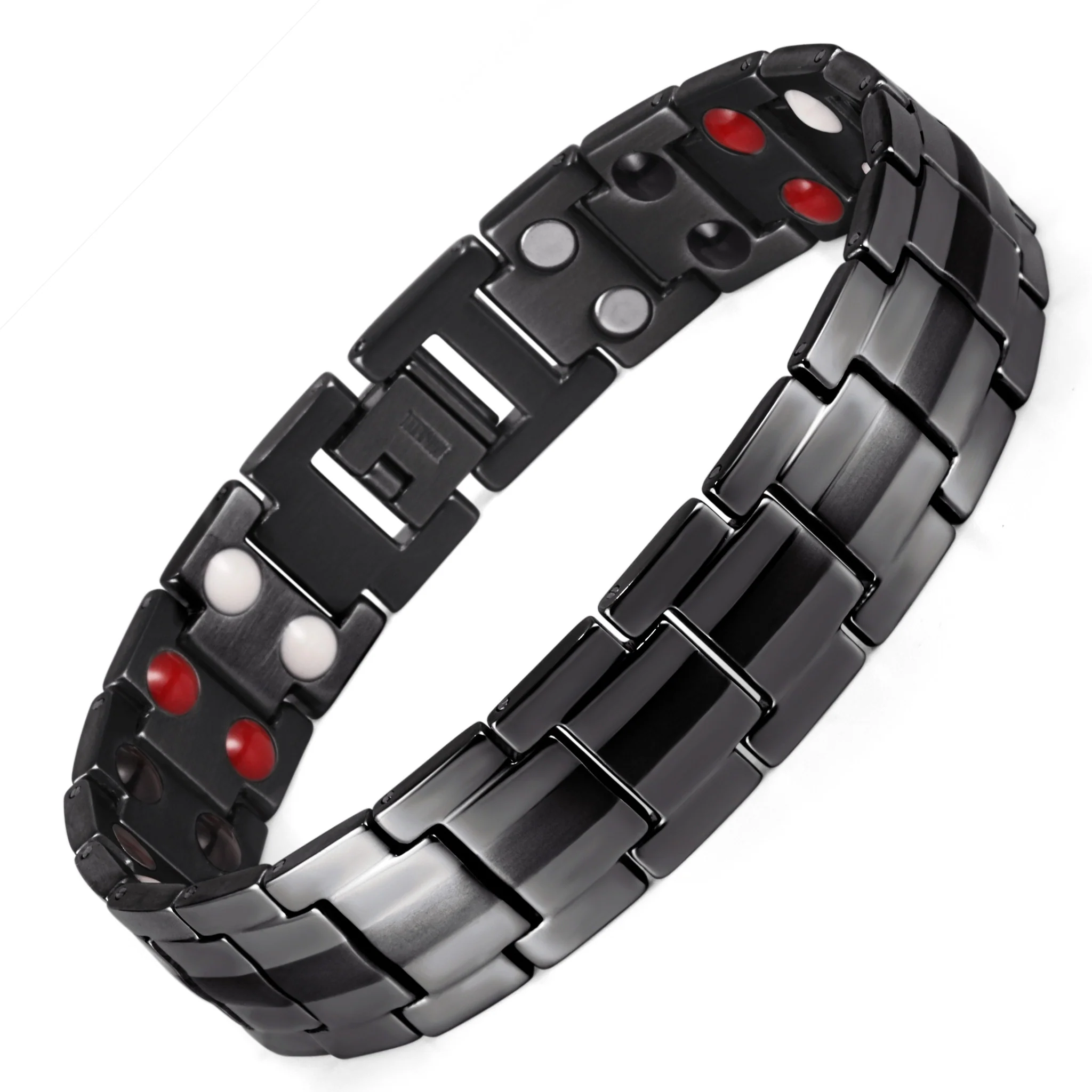 Mens Powerful Magnetic Therapeutic Bracelets Benefit for Pain