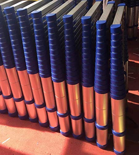 Scala Estensibile in Alluminio Industriale da 8,5 Piedi/ 12,5 Piedi/ 16,5 Piedi/ 20 Piedi/ 23 Piedi/ 26 Piedi di Altezza, Scale telescopiche estensibili per soffitte domestiche e lavori all' : Amazon.it: Fai da te