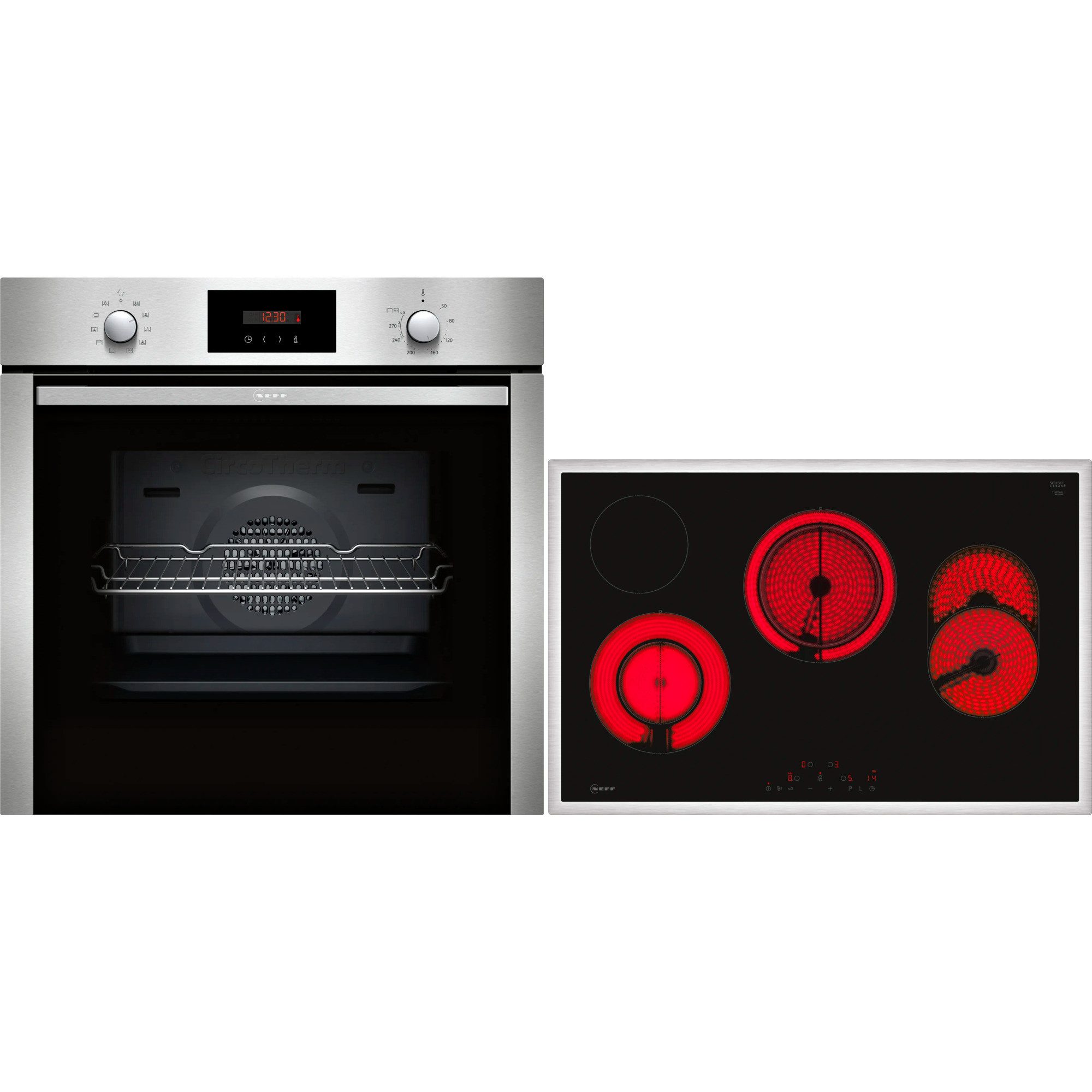 Backofen Neff BX48P, Backofen-Set