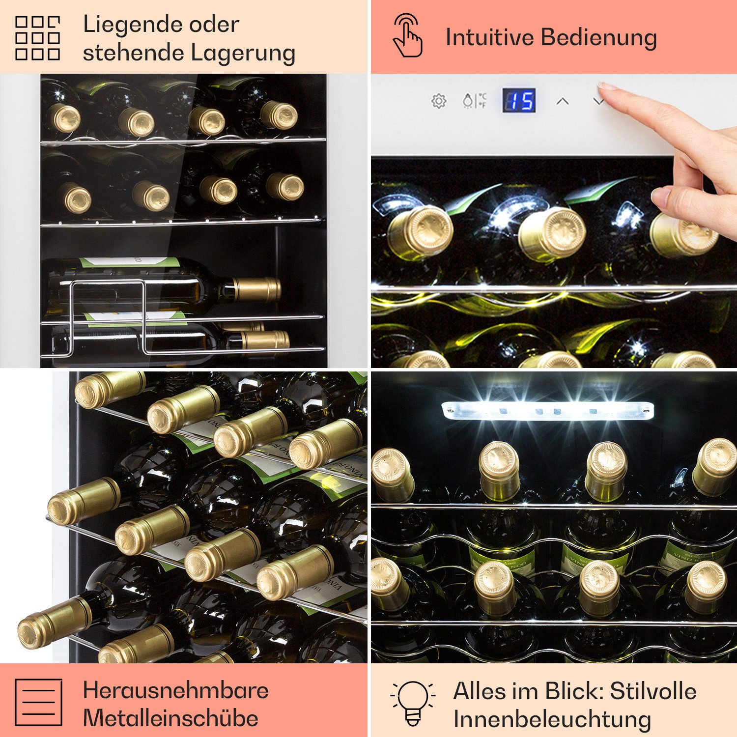 Weinkühlschrank Shiraz 28 Uno