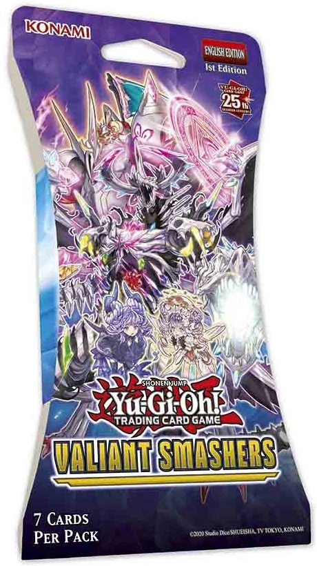 Yu-Gi-Oh! Blister Pack - Valiant Smashers (1st Edition)