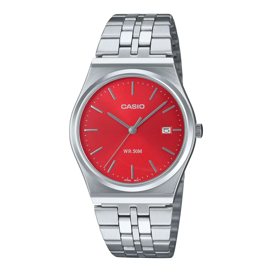 Orologio Casio MTP-B145D-4A2VEF unisex quadrante rosso