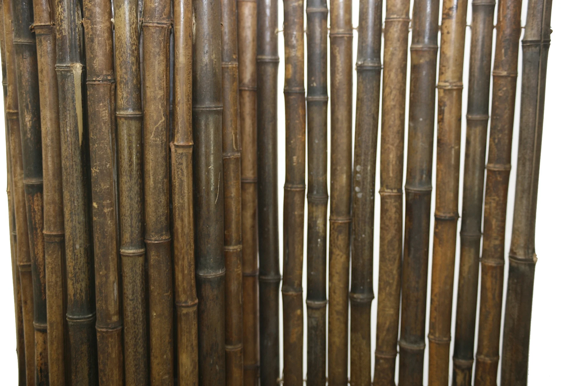 Backyard X-Scapes Bamboo Fence Panel, Natural Black, 4' H x 8' L