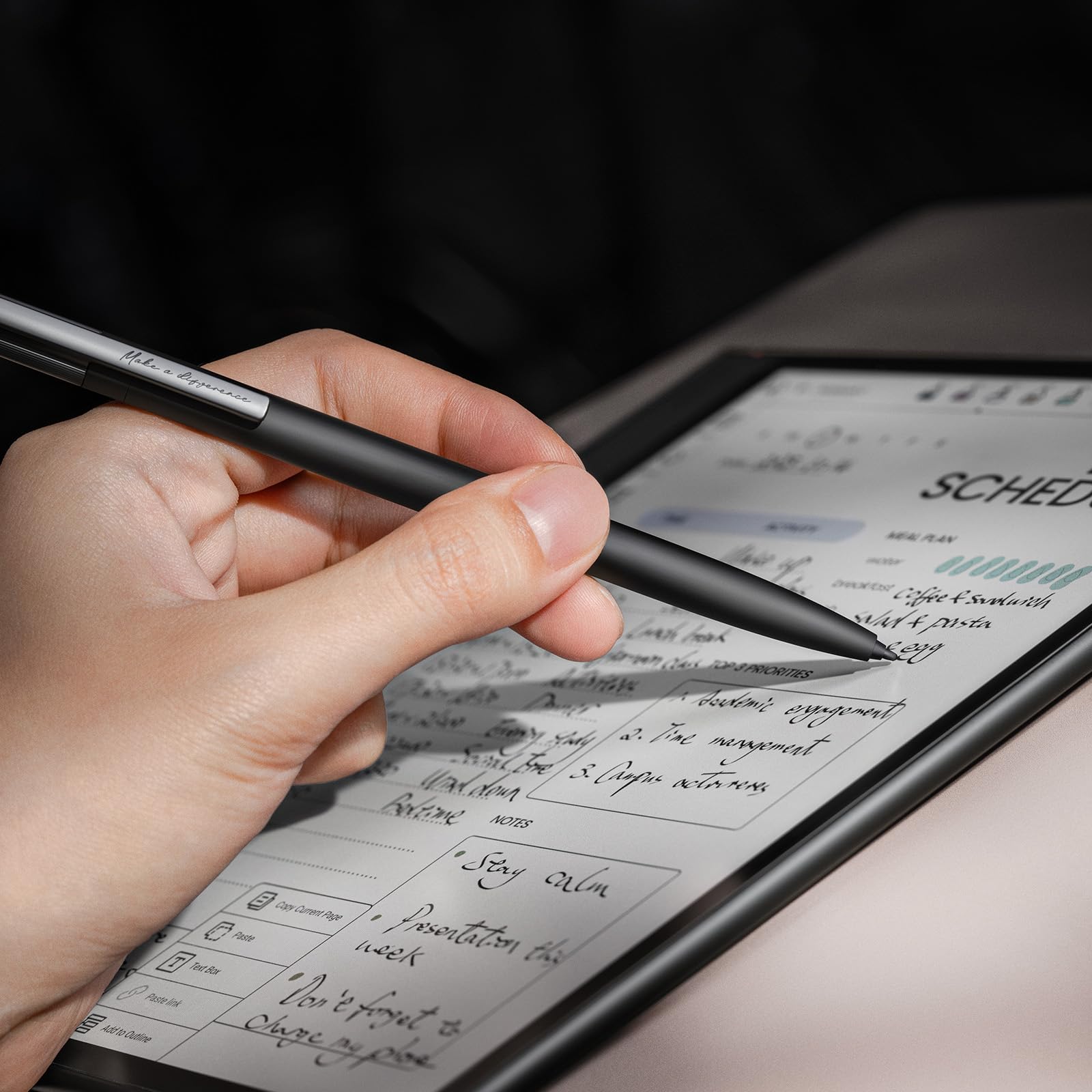 E-Ink-Tablet Note Air5 C 10,3 Zoll 64 GB Android 15 ePaper-Display 1440 x 1080 USB mit Stiftunterstützung