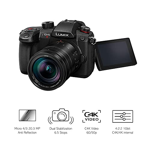 Panasonic DC GH5M2LE Fotocamera Mirrorless Stabilizzatore