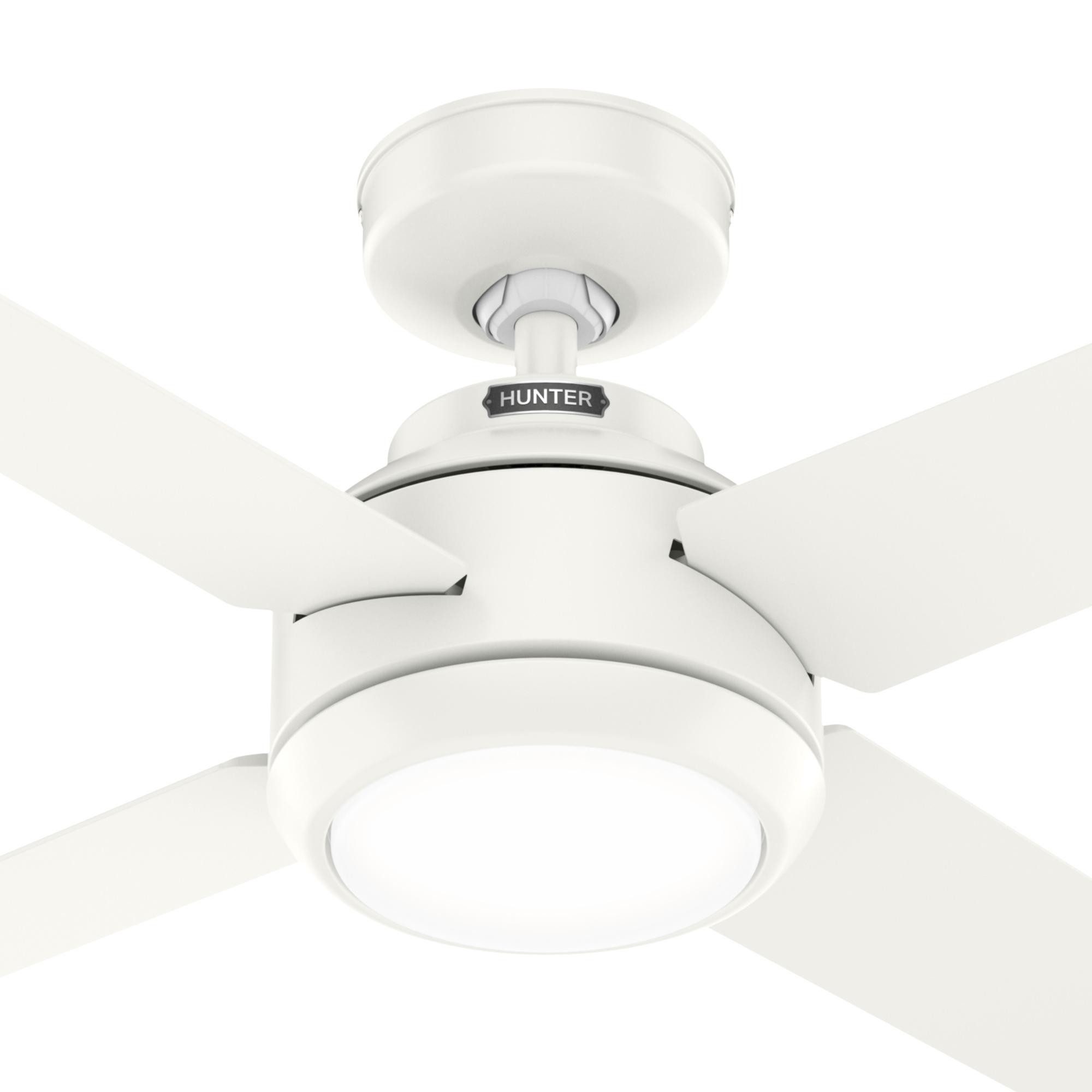 Deckenventilator DC Deckenventilator Greta Weiß mit LED & Fernbedienung