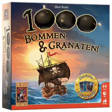 1000 Bommen & Granaten dobbelspel