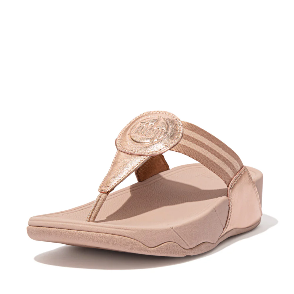 FitFlop Walkstar Damen Rose Gold Zehensteg