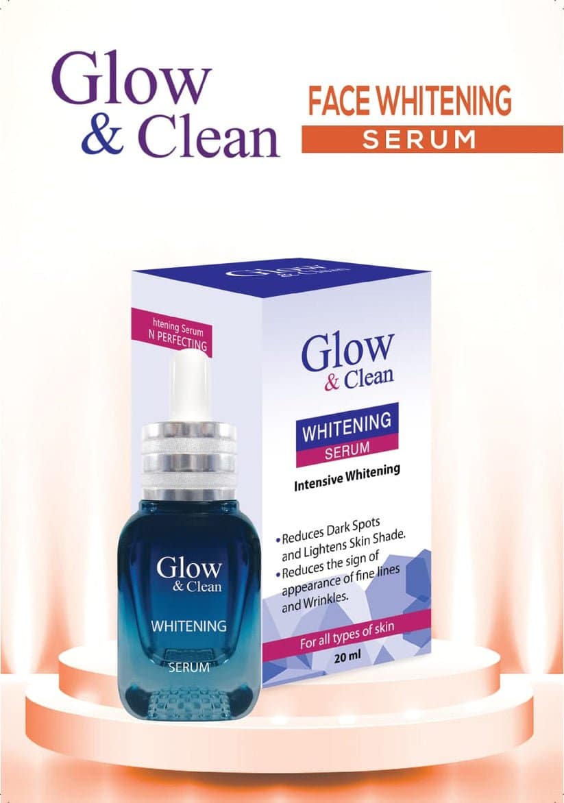Glow & Clean Face Whitening Serum 🌟