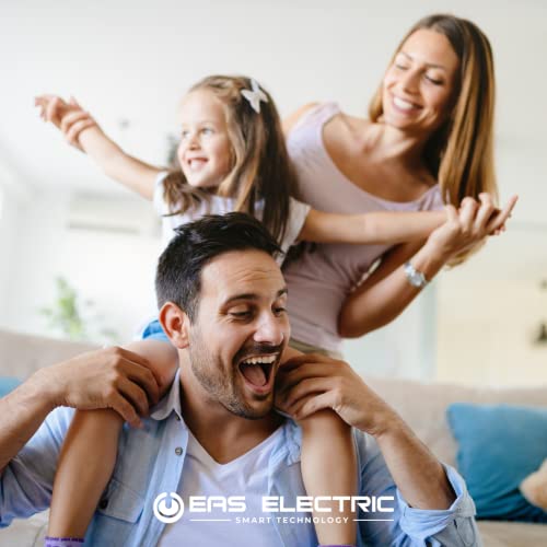 EAS ELECTRIC SMART TECHNOLOGY | EMR85Z1 | Frigorifero sotto piano | Bianco | Piccolo frigorifero 85 x 56 cm | Piccolo frigorifero con congelatore | Porta reversibile | Capacità 113 L | Bassa potenza : Amazon.it: Grandi elettrodomestici