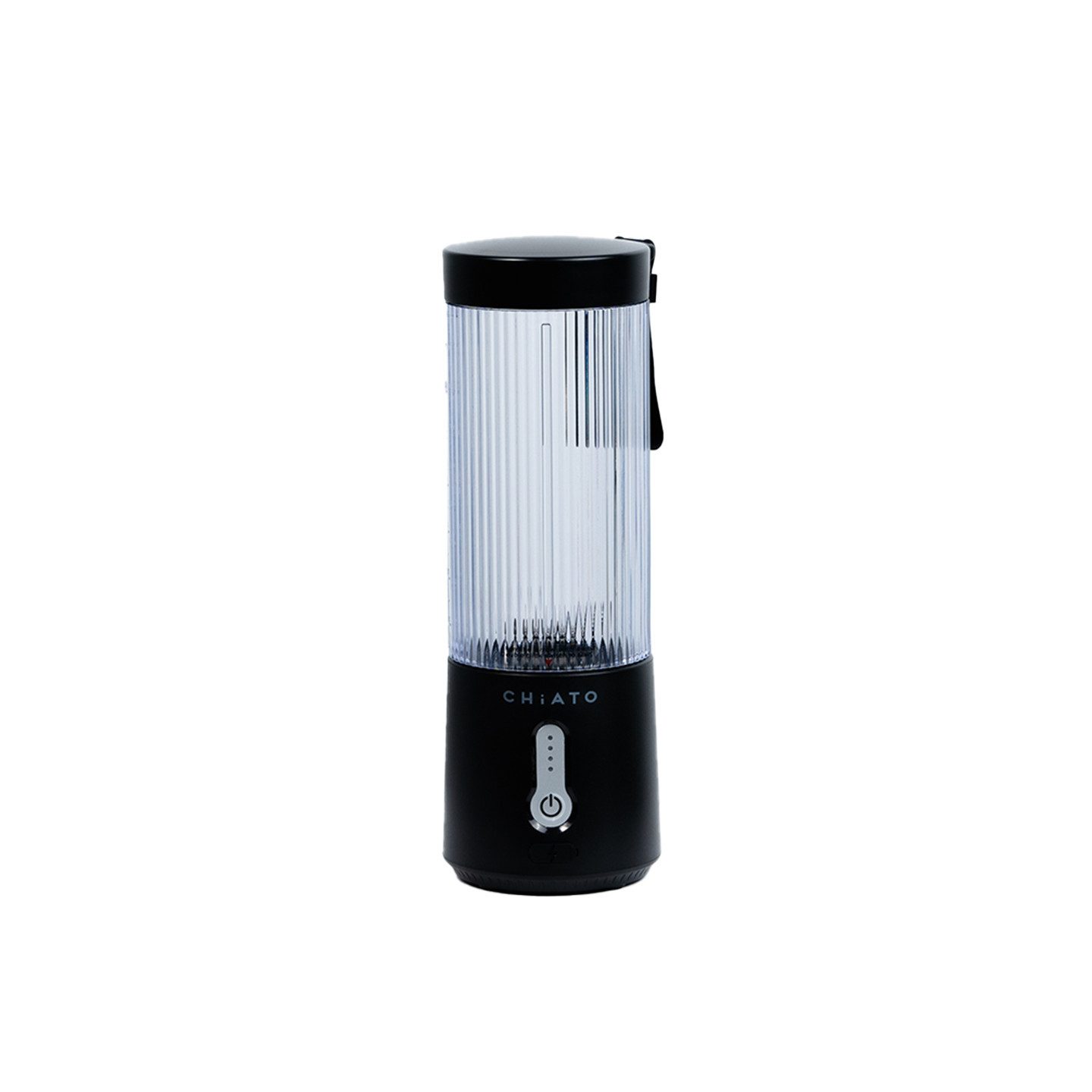 Akku-Smoothie-Maker CHiATO BlendPLAY Curly Blender - Schwarz