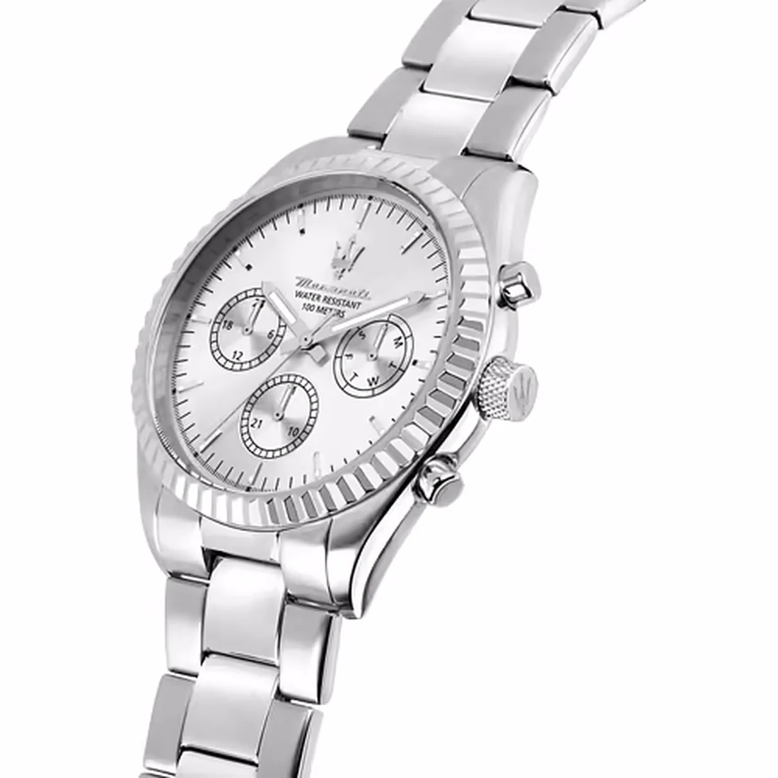 Orologio Maserati Competizione acciaio quadrante silver R8853100041