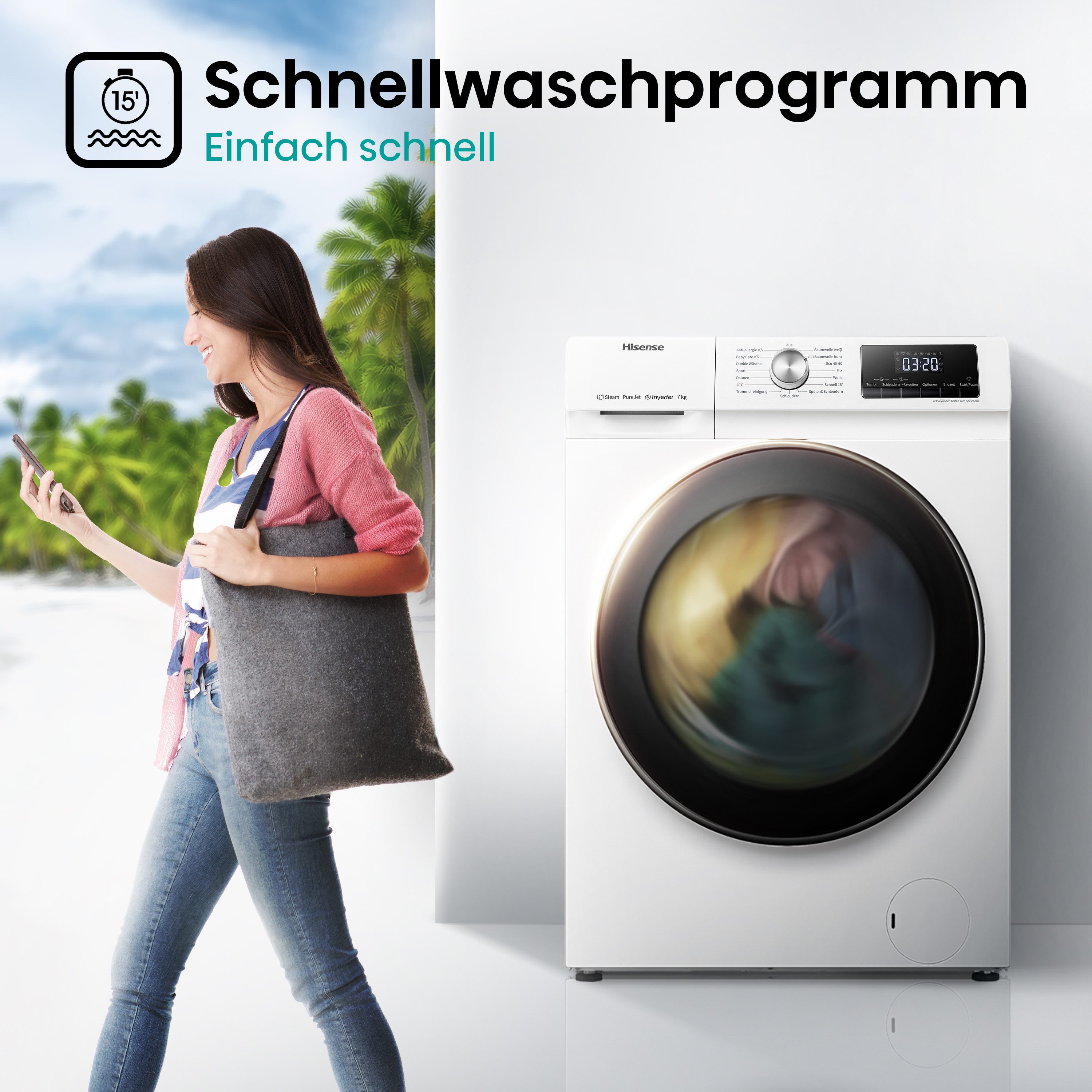 Waschmaschine WFQA7014EVJM WFQA7014EVJM