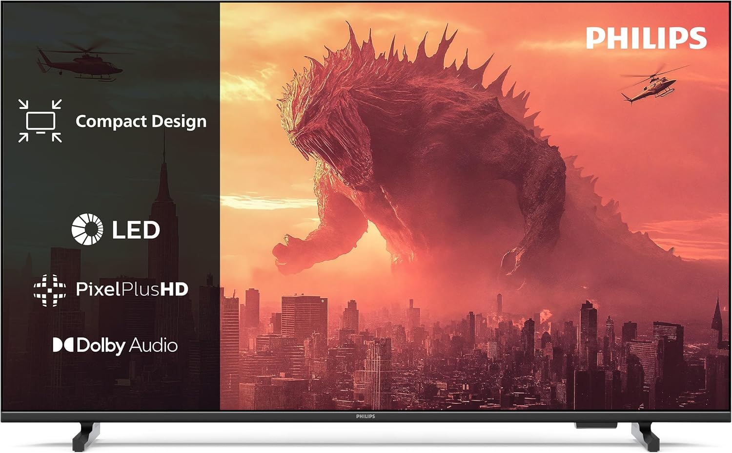 Philips 43PFS5500 FHD LED TV - 43 Zoll Display mit Pixel Plus, Kompaktem Design und Dolby Audio Mit Vocal Boost