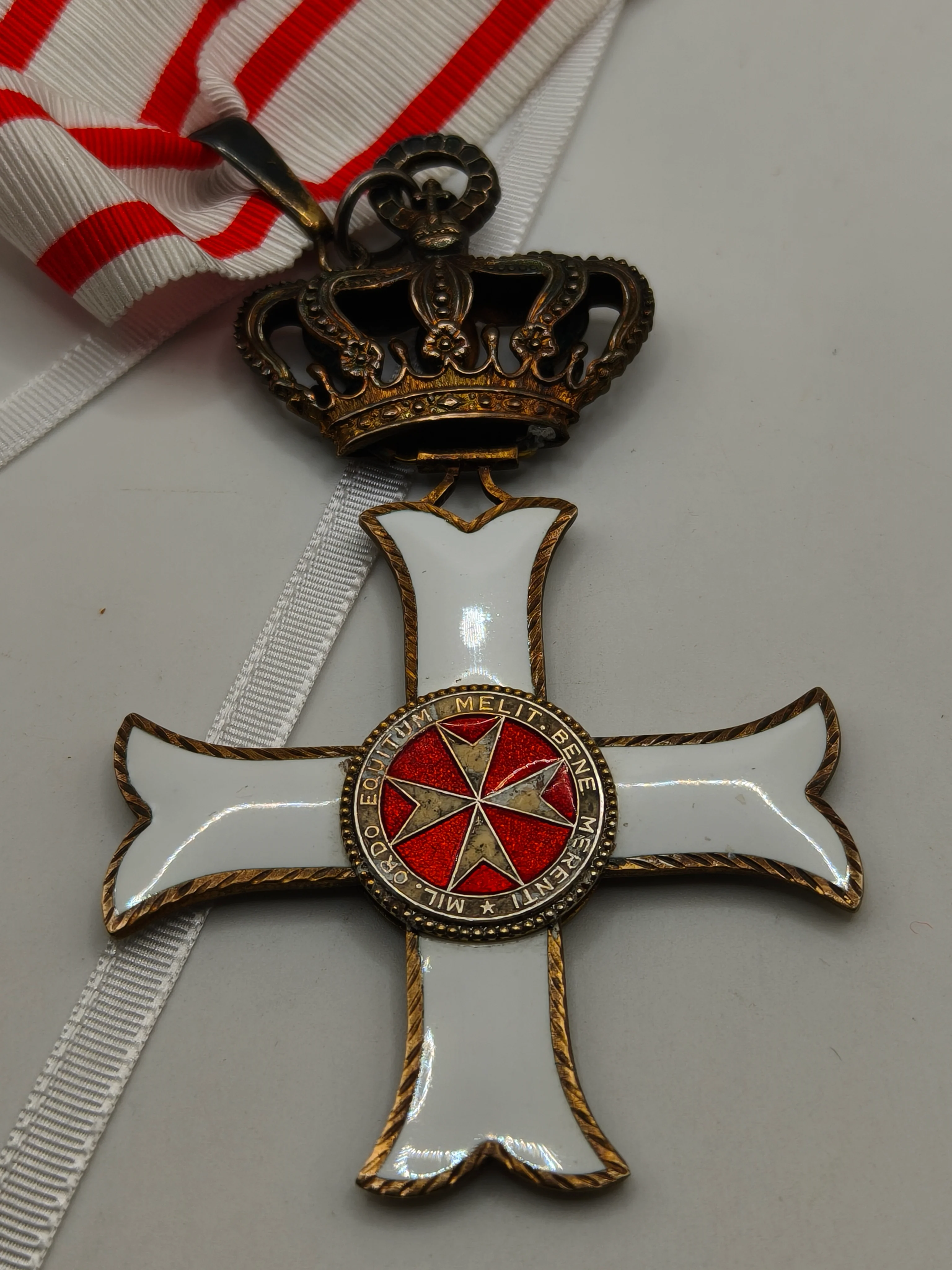 Medalla orden Malta . Grado encomendador