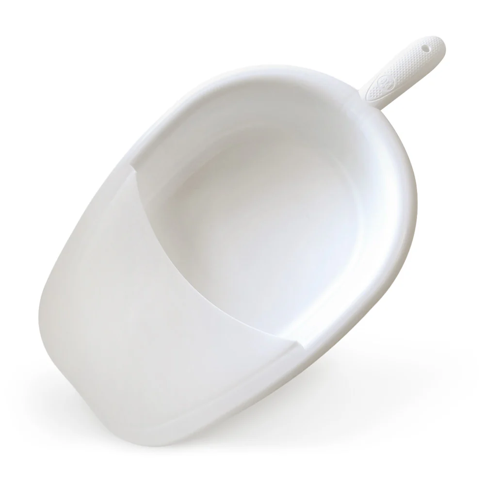 Leibsch��ssel oval mit Stiel Plastik