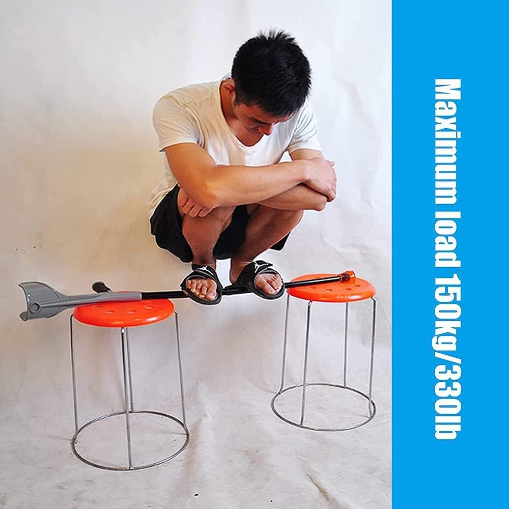 Gehhilfen für Senioren Aluminium Unterarmkrücken, Faltkrücken Erwachsene mit rutschfesten Spitzen, Gehhilfen zum Gehen, Ergonomisch verstellbare Gehhilfen,Schwarz,EIN Rollator Walkerble Mobi