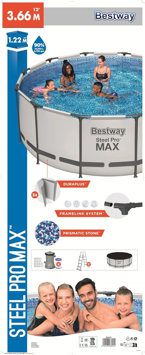 Bestway Steel Pro MAX 12' x 48