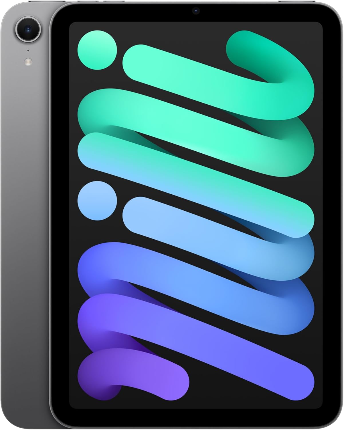 iPad mini con chip A17 Pro: Progettato per  Intelligence, display Liquid Retina da 8,3'', 128GB, Wi Fi 6E, fotocamera da 12MP, un giorno intero di batteria – Grigio siderale